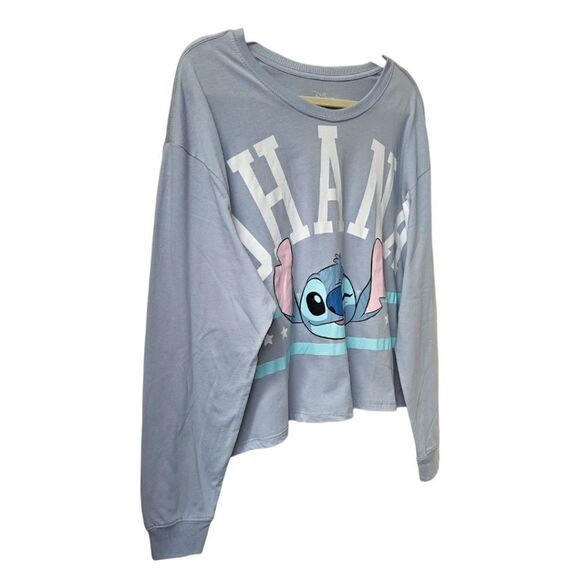 DISNEY Plus Size LongSleeve Top With OHANA Character On Front. - Picture 3 of 10